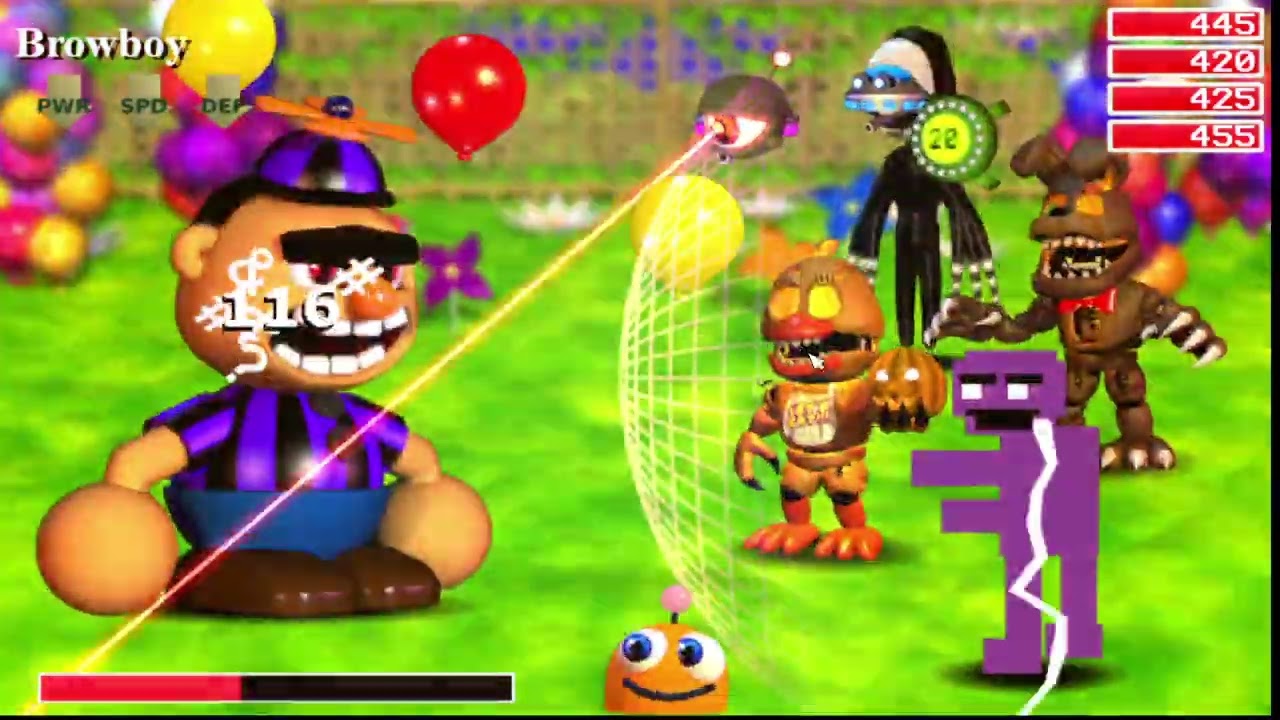 fnaf world 157 percent pt 2 ( i go abit crazy at the end)