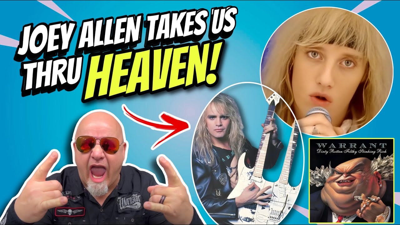 ‼️Joey Allen breaks down epic &ldquo;HEAVEN&rdquo; guitar solo and who REALLY wrote it! 😯👍🎸 @MastersofShred