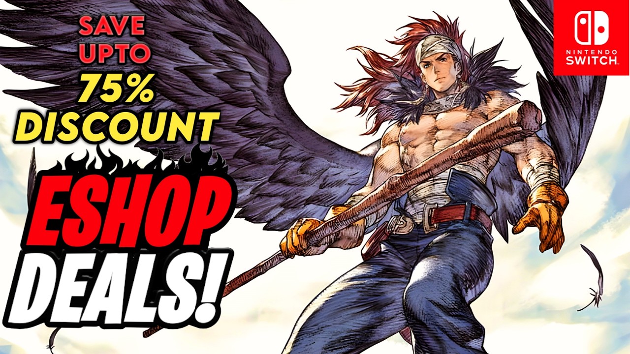 MASSIVE Update! Square ENIX RPG, JRPG TOP Discount on Nintendo ESHOP Sale!