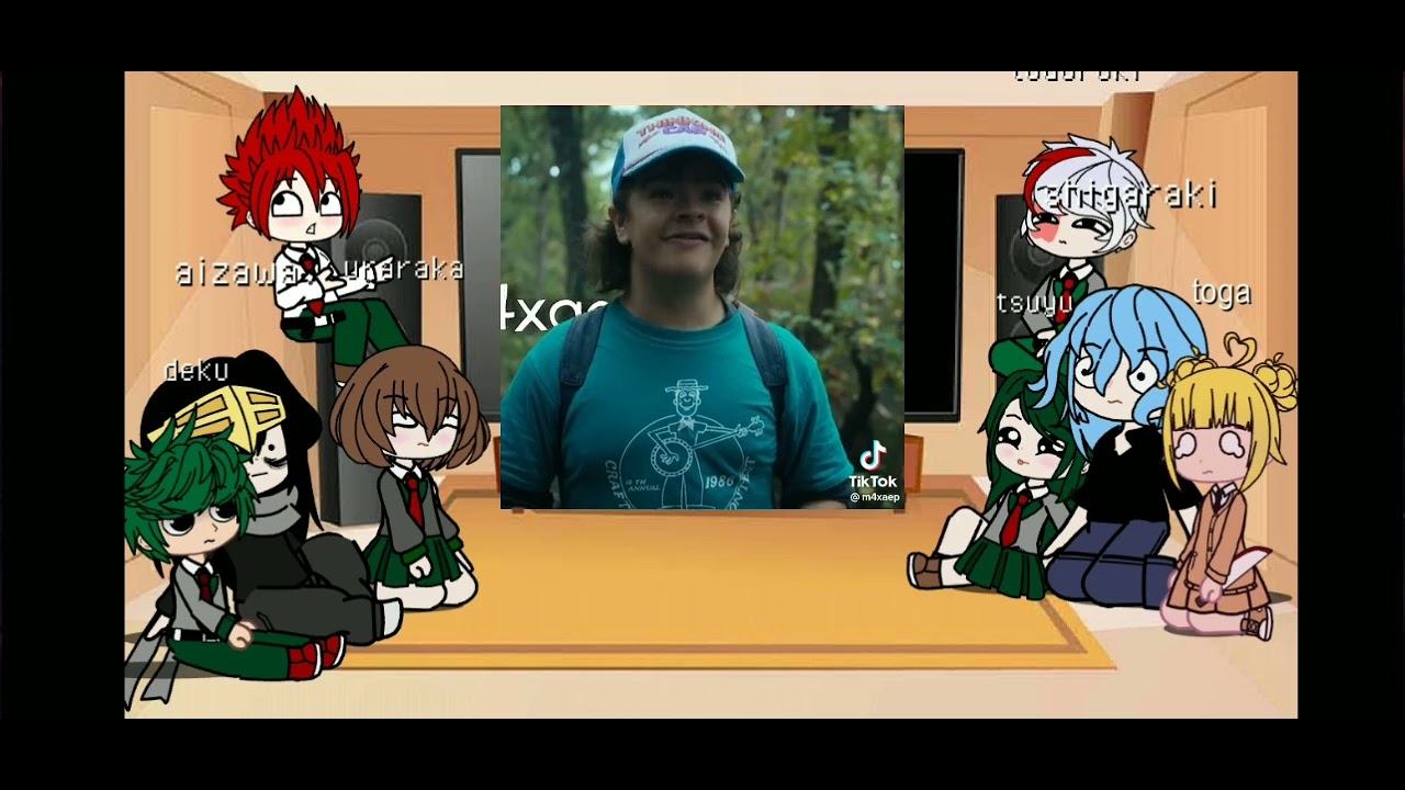 mha react to bakugou as Steve Harrington first gacha life video read the description