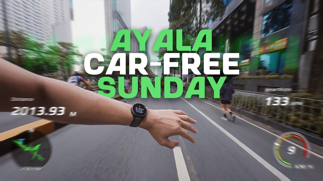 Running POV | Ayala Avenue, Makati | Car-Free Sunday 2026