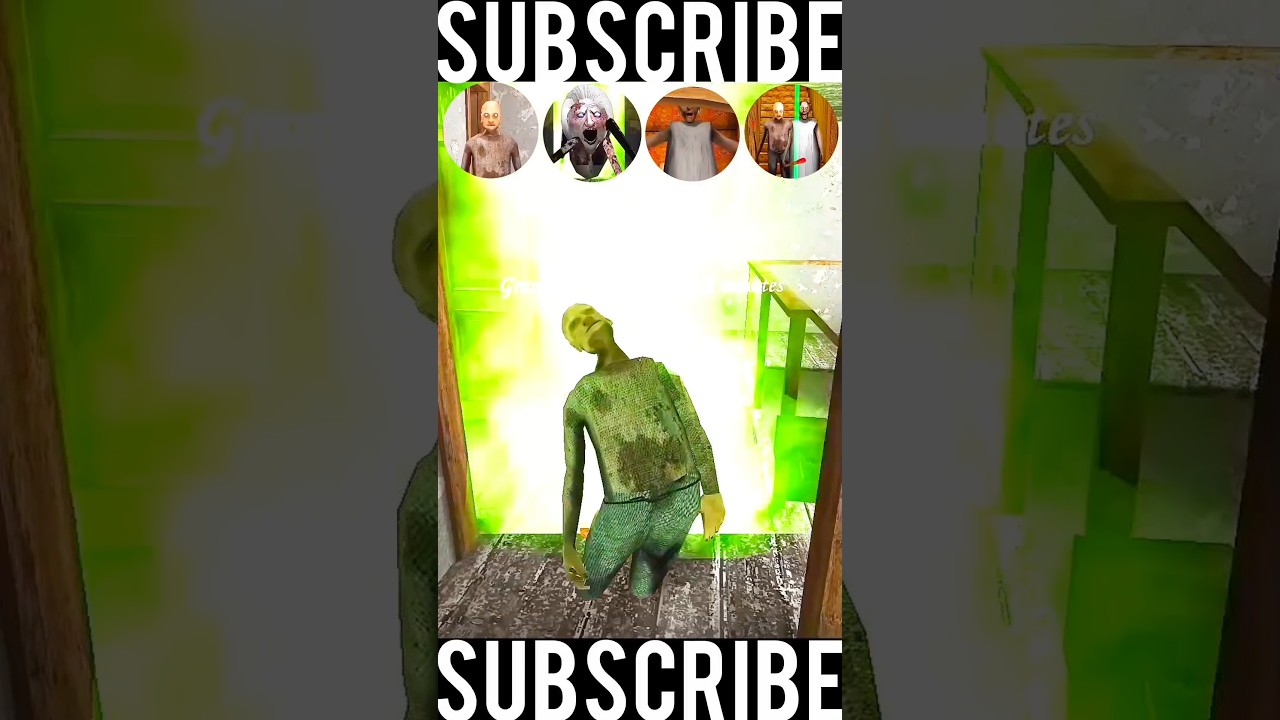 GRANNY ALL NEW TRAP VS GRANNY,GRANDPA & SPIDER MOM,🔥🤯