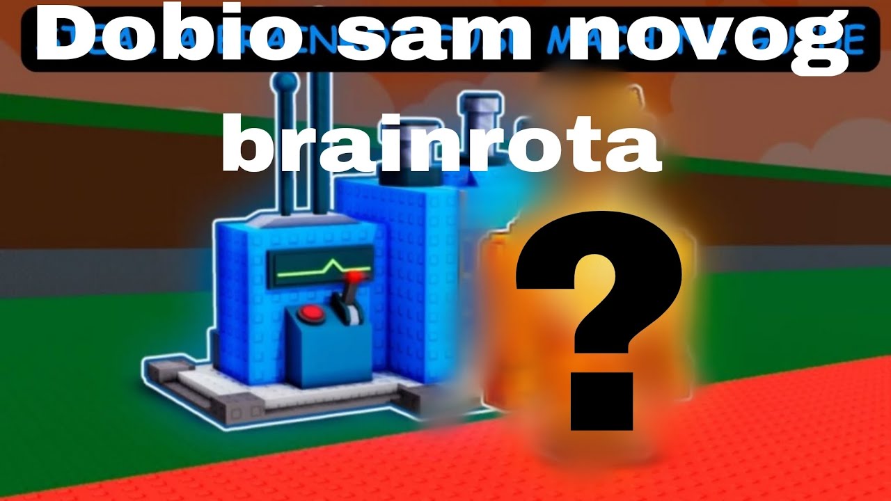 IGRAMO STEAL A BRAINROT*Dobio sam novog brainrota*|ROBLOX BALKAN
