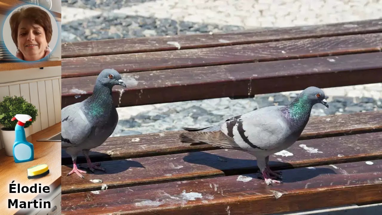 Comment &Eacute;liminer Efficacement les Fientes de Pigeons et d'Autres Oiseaux