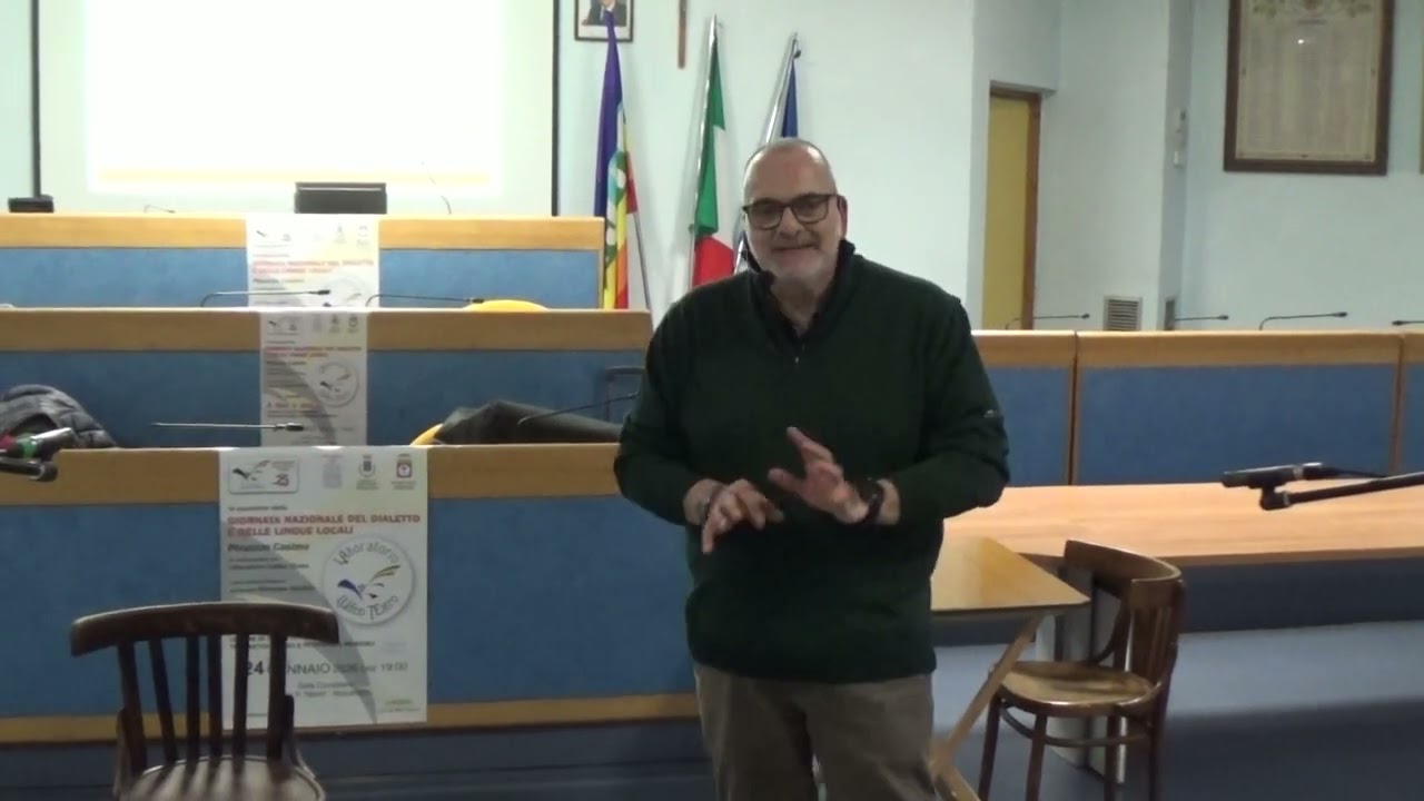 La LUTE di Noicàttaro presenta l'evento "A Nao s deic" Lezione di dialetto sala consiliare 24/01/26.