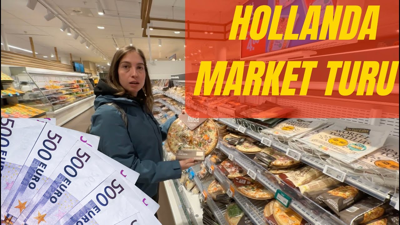 Hollanda'nın En Büyük Marketlerinden Birini Geziyoruz (Albert Heijn)