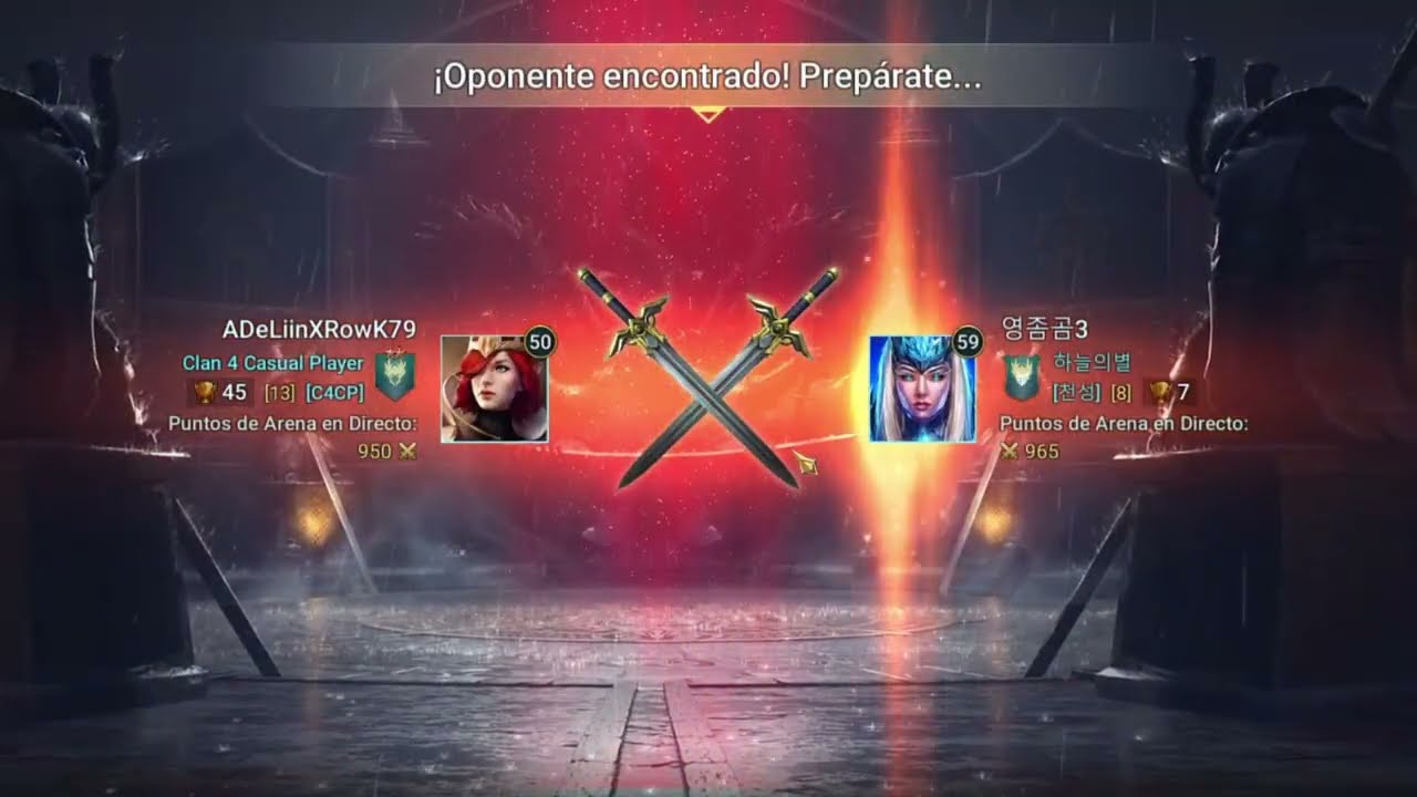 Raid: Shadow Legends | Arena en Directo (primera vez)