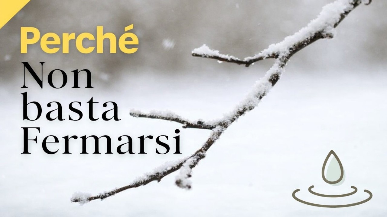 Quando ti fermi non riesci a calmarti: Ecco perché succede