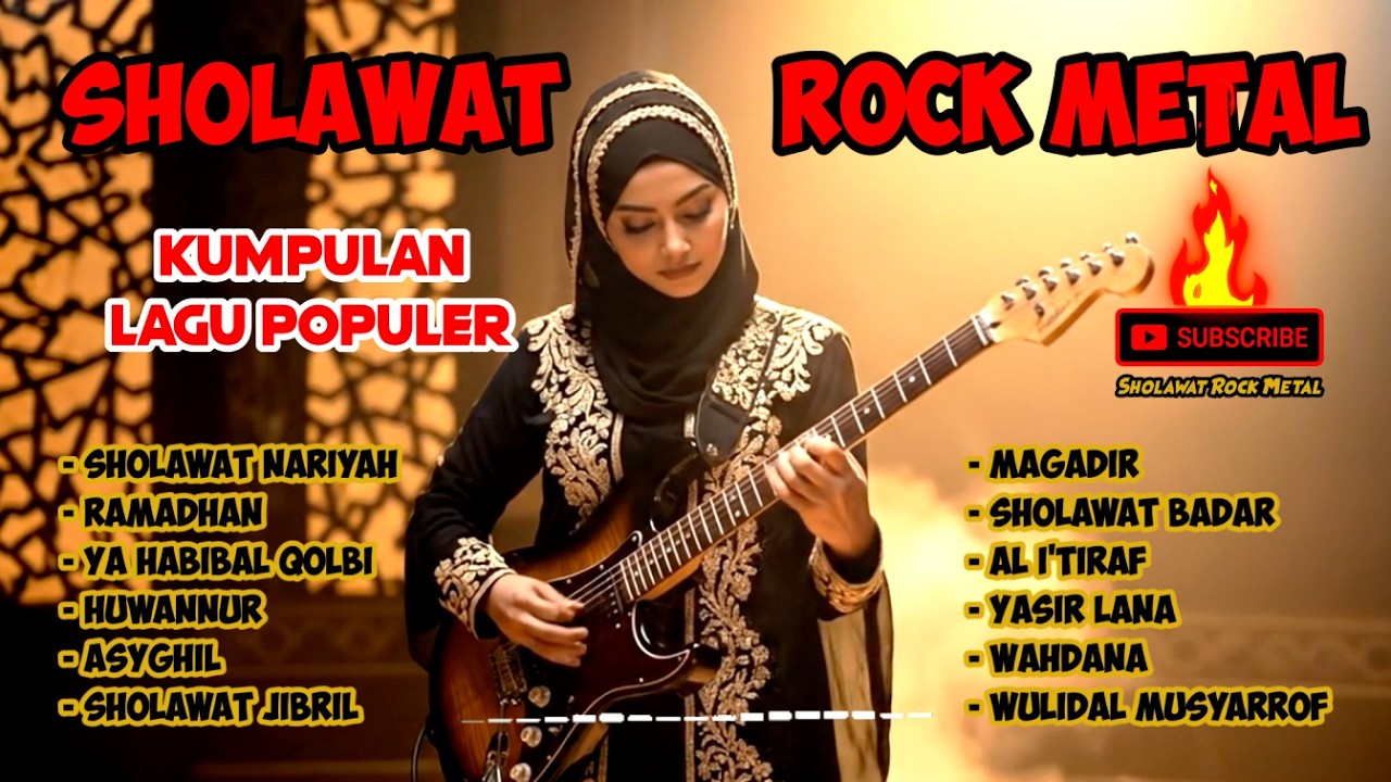SHOLAWAT COVER ROCK METAL - Kumpulan Lagu Populer - Full Album 2026 - Salam Rocker Metalhead