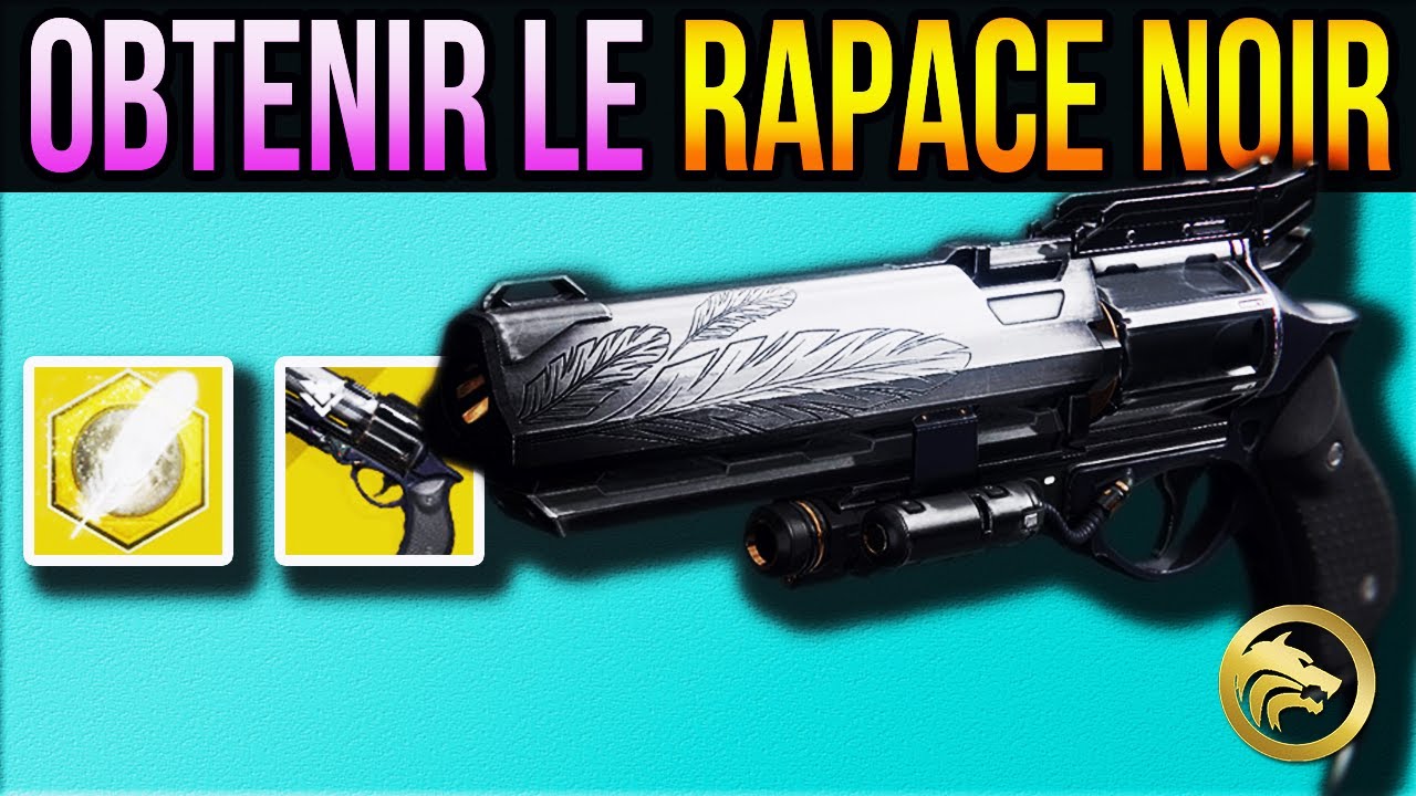 Destiny 2 - OBTENIR LE RAPACE NOIR! Emplacement des Plumes, Champions & Orbes Guide