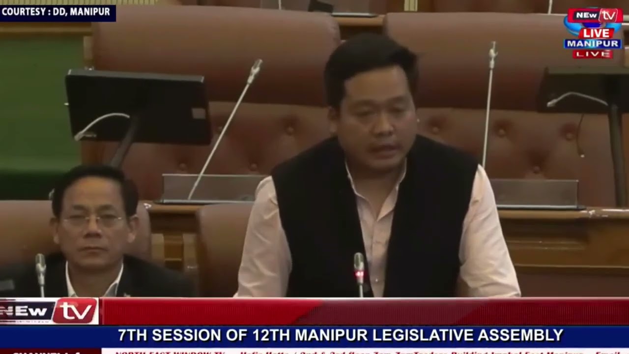 MLA SURJAKUMAR OKRAM : 7TH SESSION OF 12TH MANIPUR LEGISLATIVE ASSEMBLY