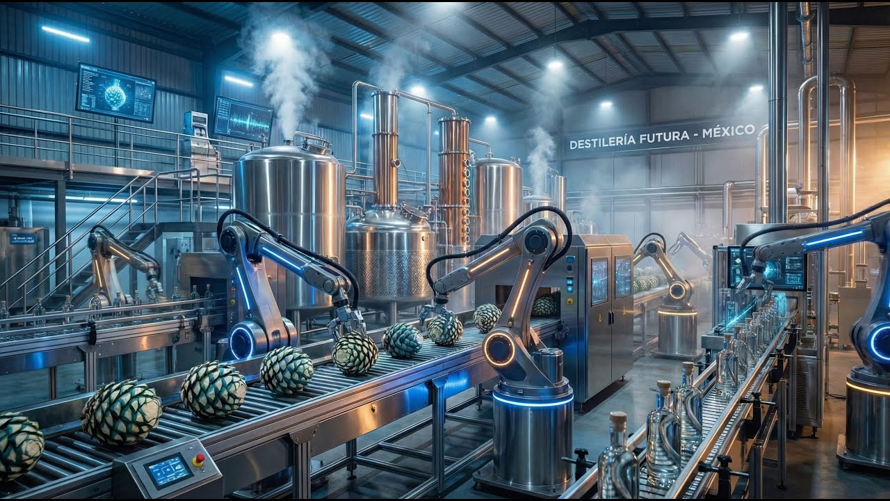 Dentro de la Fábrica de Tequila Más Cara y Rápida de México – Del Agave Azul a Botellas Premium