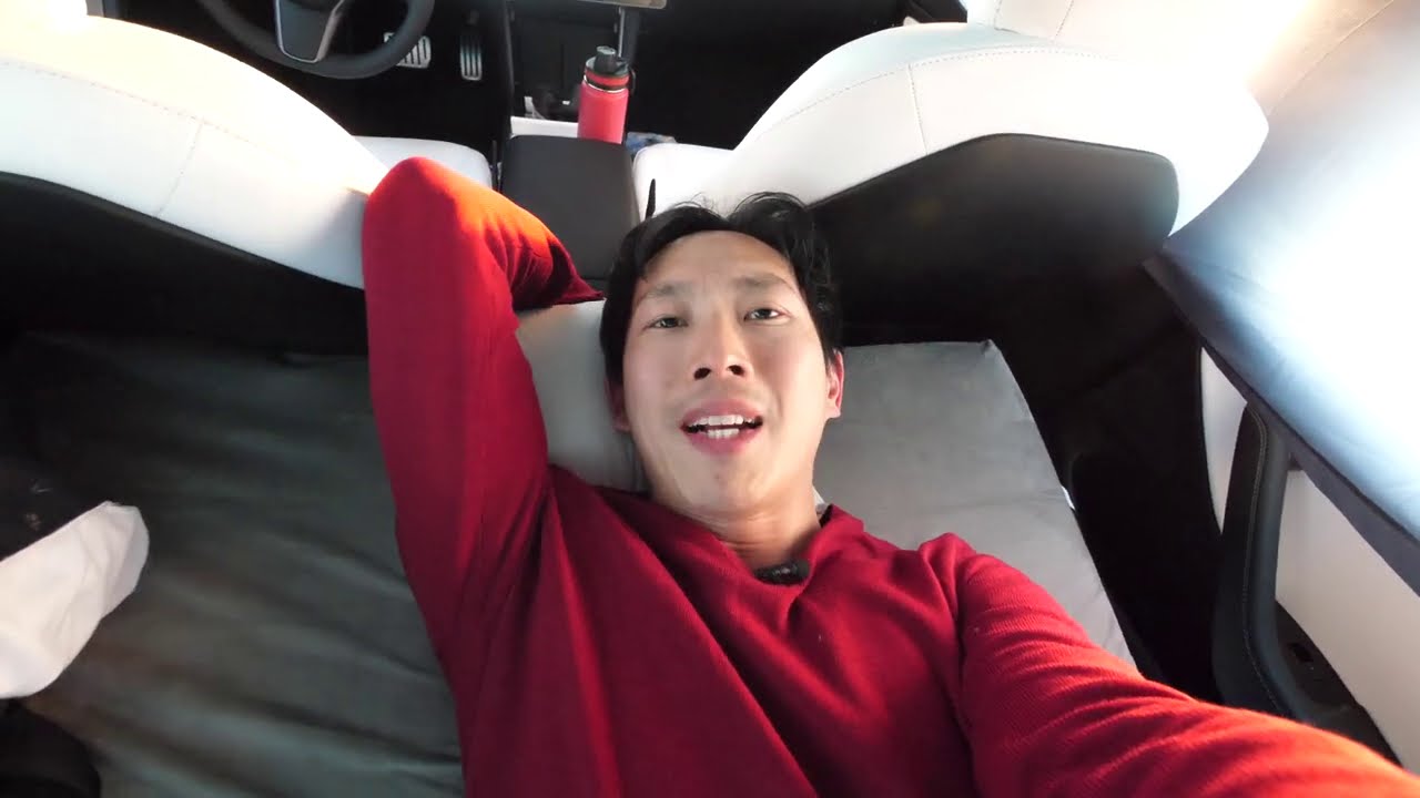 Как спать в Tesla Model 3