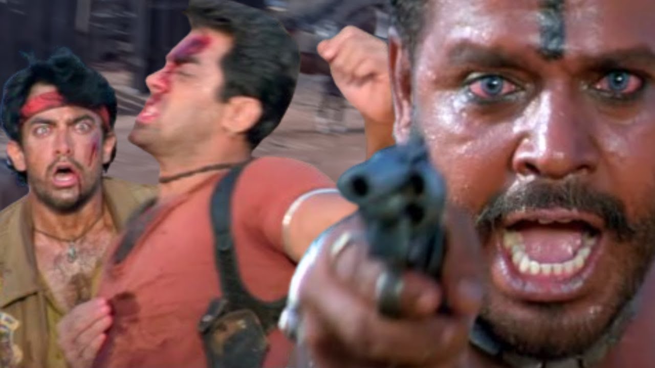गुज्जर ने शंकर को गोली से मार दिया - क्या किशन ले पाएगा अपनी दोस्त का बदला - Aamir Khan Mela Movie