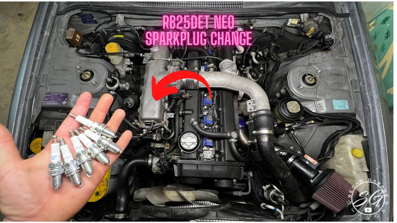 RB25DET - REMOVE & REPLACE SPARK PLUGS
