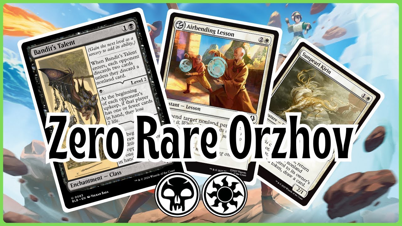 Zero Rare | Orzhov Discard Airbending & Bounce | Artisan Standard Budget Deck | MTG Arena
