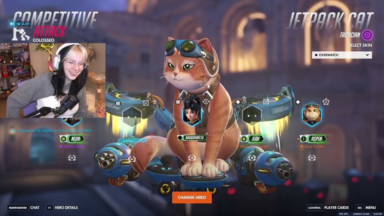 ASPEN JETTPACK Cat - НОВЫЙ ГЕРОЙ (геймплей) | Overwatch 2 - Он имба?