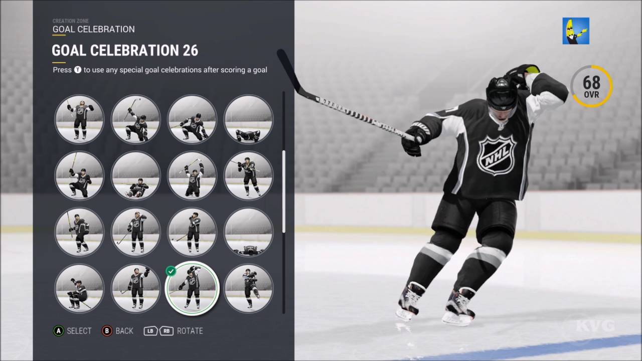 NHL 17 - All Goal Celebrations (HD) [1080p60FPS]