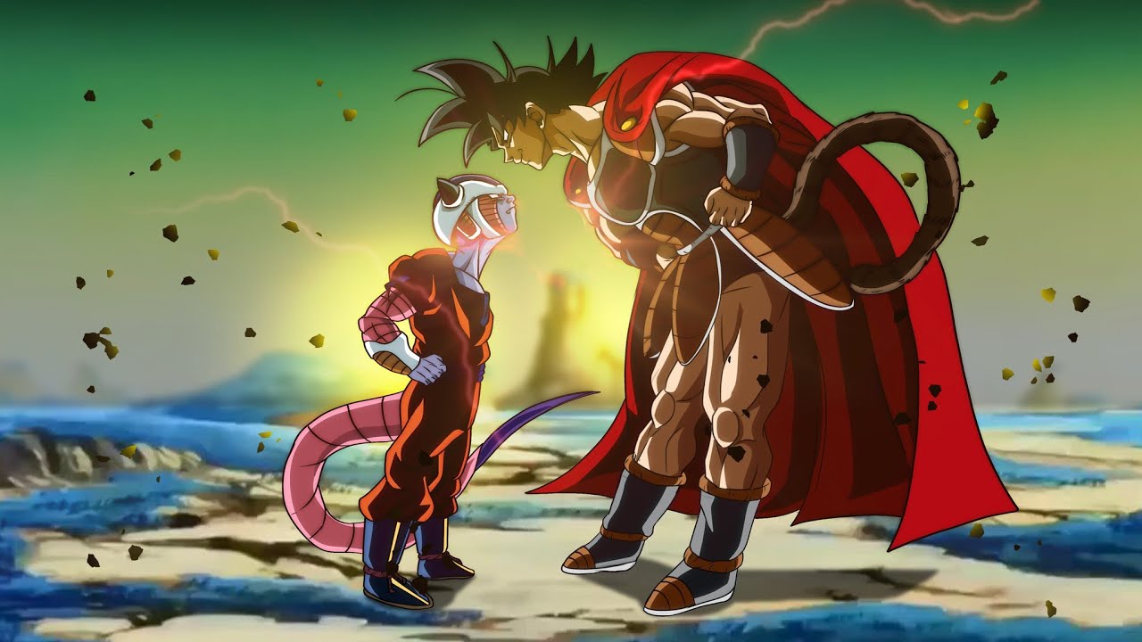 EMPEROR KAKAROT and SON FRIEZA?? Good and Evil Swap Places!! | Frieza on Earth (Full Color)