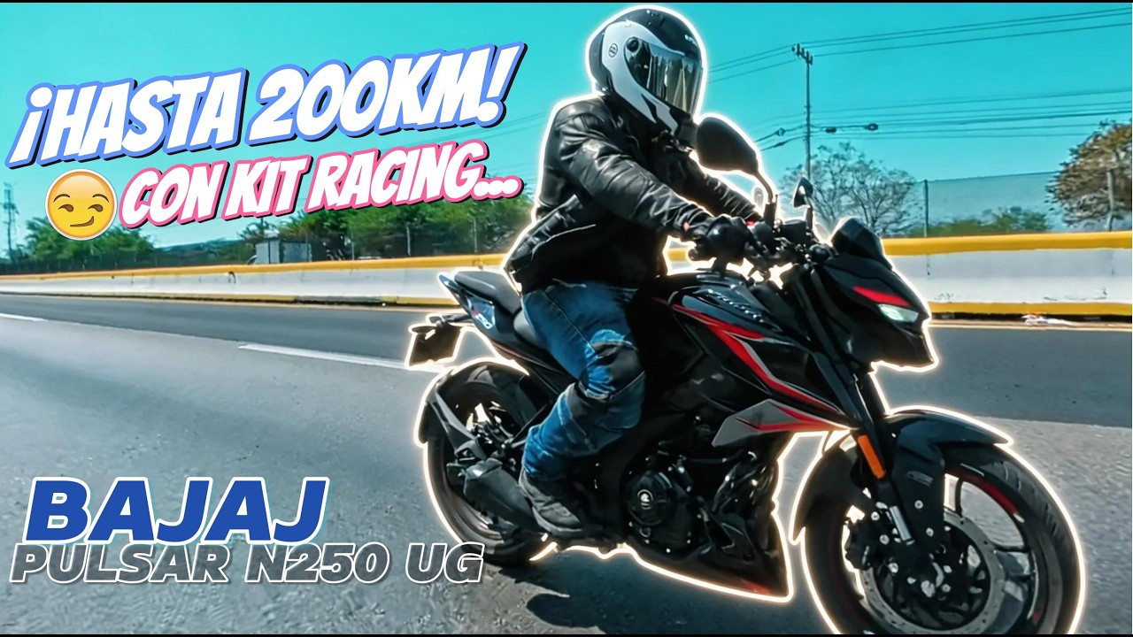 BAJAJ N250 FI + ABS UG REVIEW  | TOP SPEED | prueba de altura | sonido motor | conócela a DETALLE
