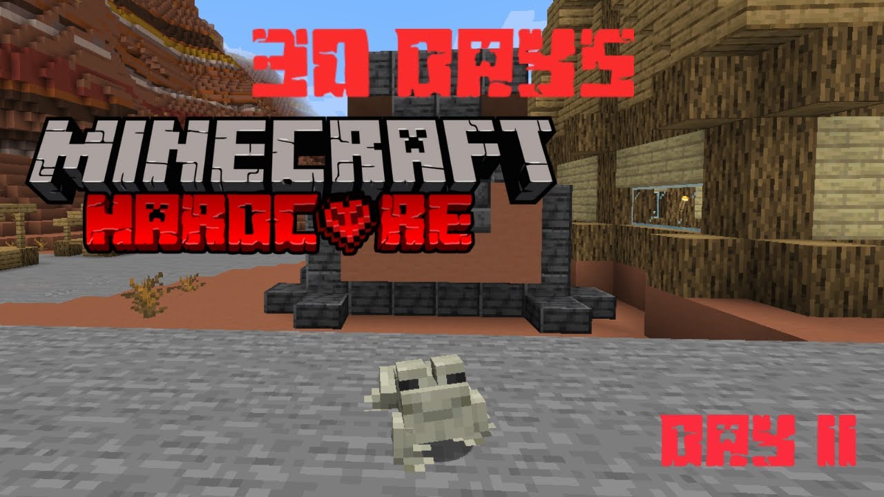 Day 11 || 30 Days Hardcore Minecraft Challenge