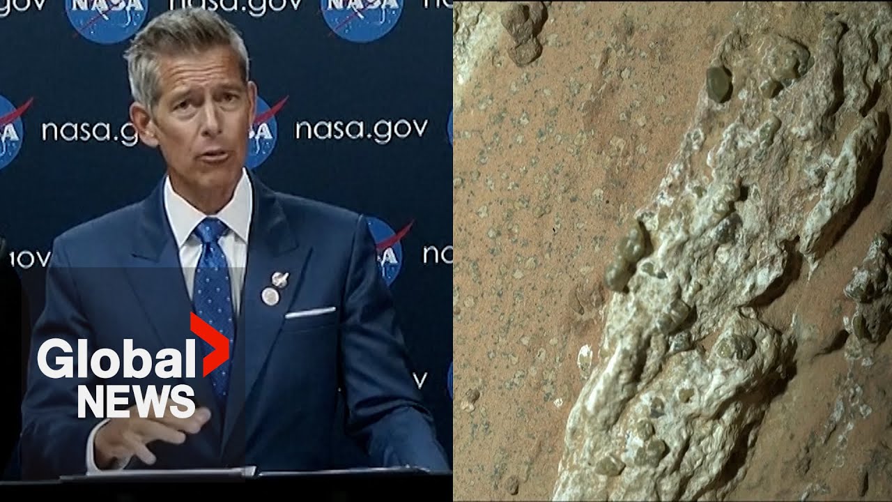 NASA suggests it may have found signs of ancient life on Mars