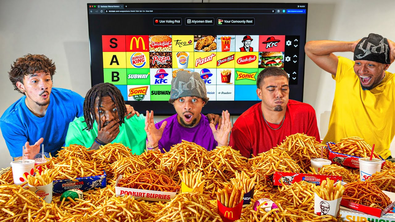 YDN Ultimate Fast Food FRENCH FRY TIER LIST