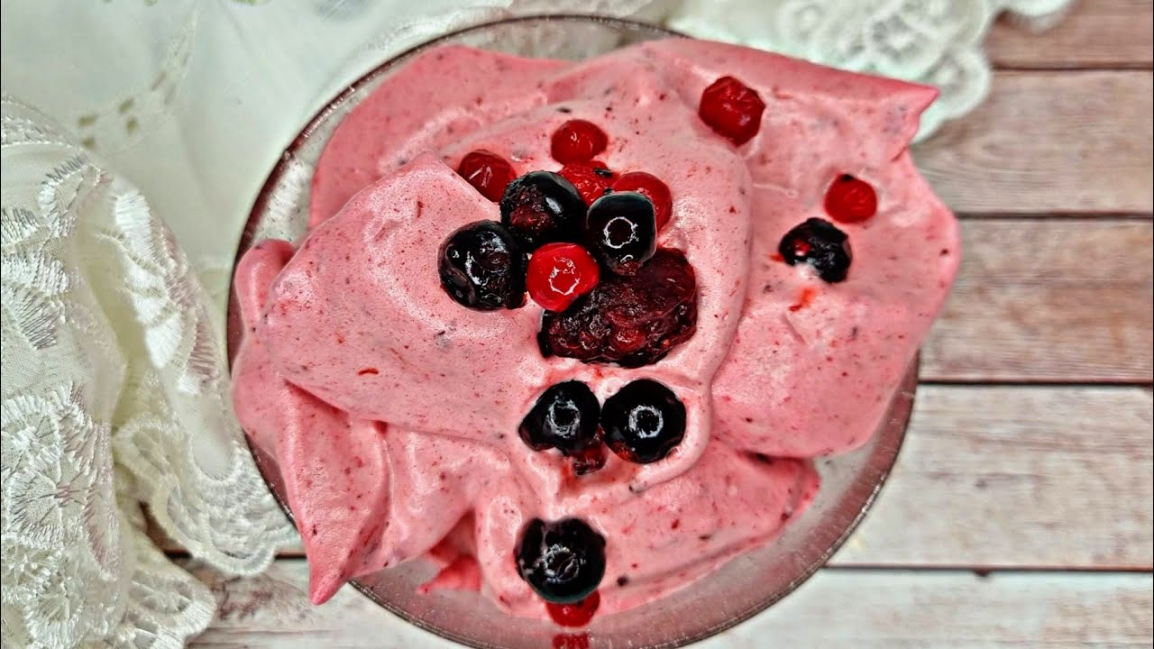 Spumone ai Frutti di Bosco in pochissimi minuti
