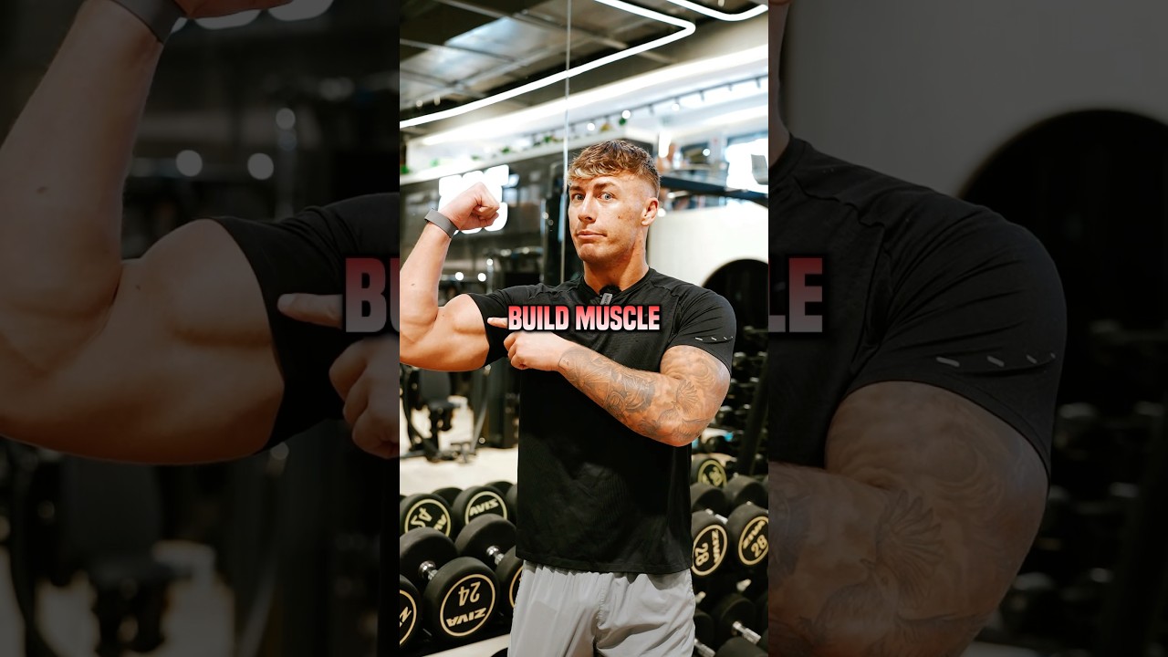 STOP doing 10-12 reps ON EVERY exercise❌!! Instead try this for gains!🔥