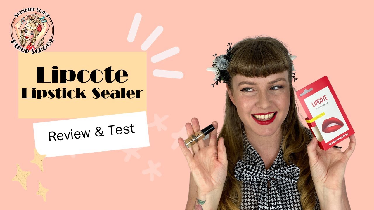 Lipcote Lipstick Sealer Review and Test - makes lipstick non-transferable!