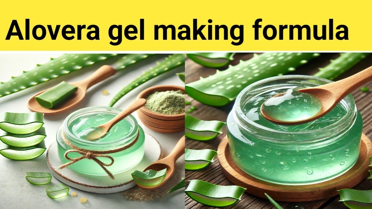 alovera gel making formula best formula