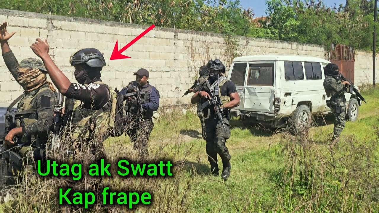 Gresye, Lewogan Swatt ak Utag vle goumen tout bon, yo bezwen yon bako pou kraze barikad gang yo