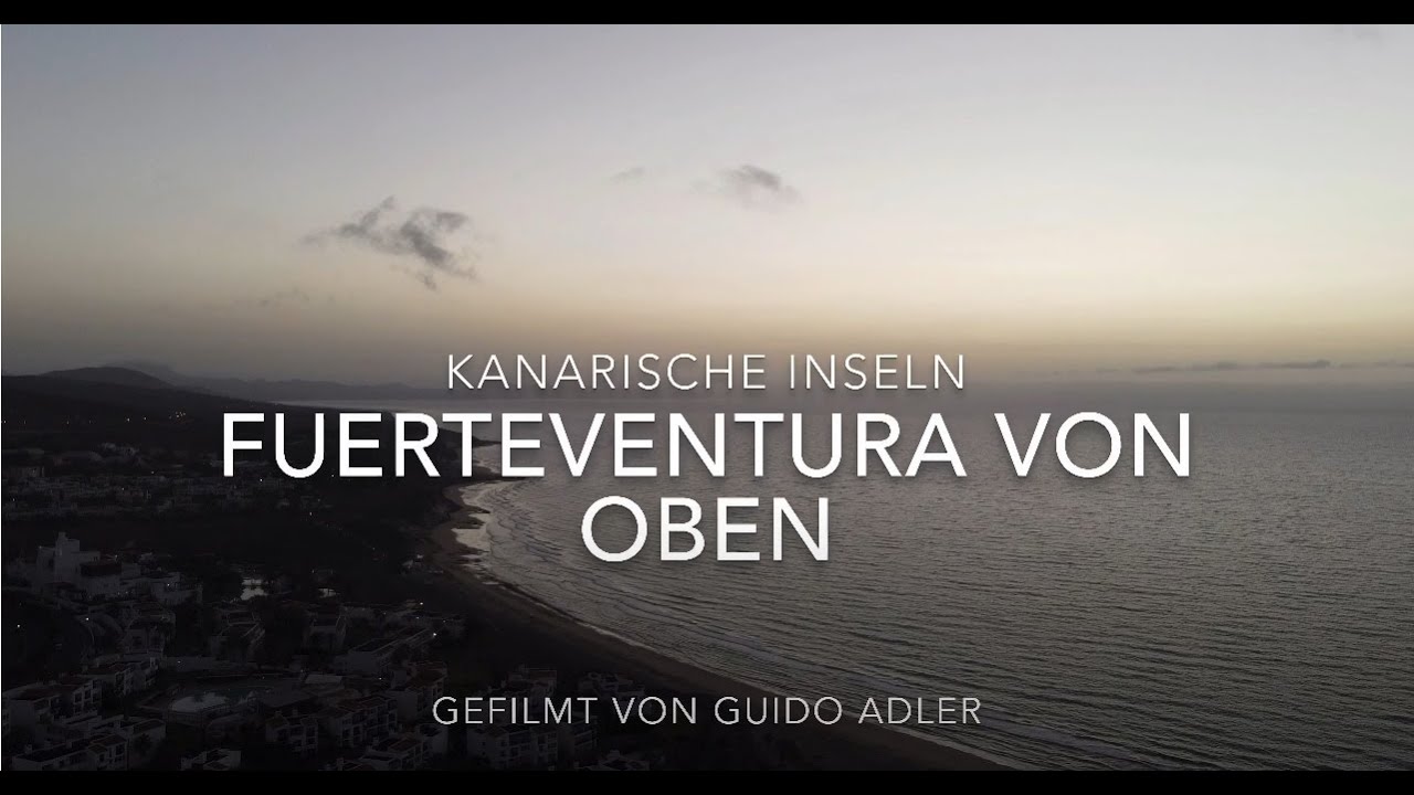 Fuerteventura 2020 von oben