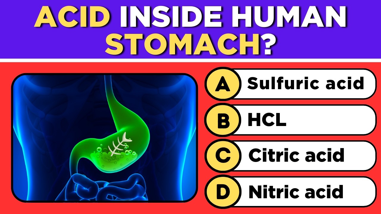 Harder Than It Looks! 🏥 50 Human Body Trivia Questions 🧠