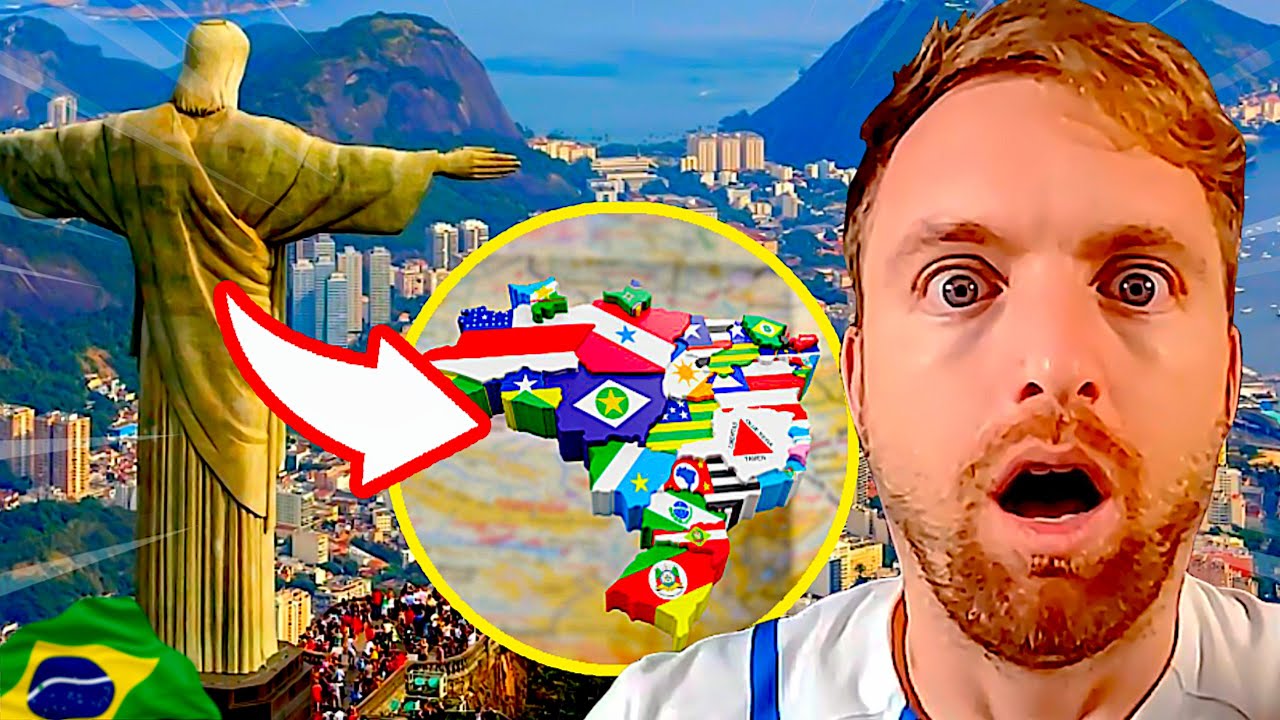 GRINGO REAGE AS 27 CAPITAIS BRASILEIRAS (Ficou impressionado)