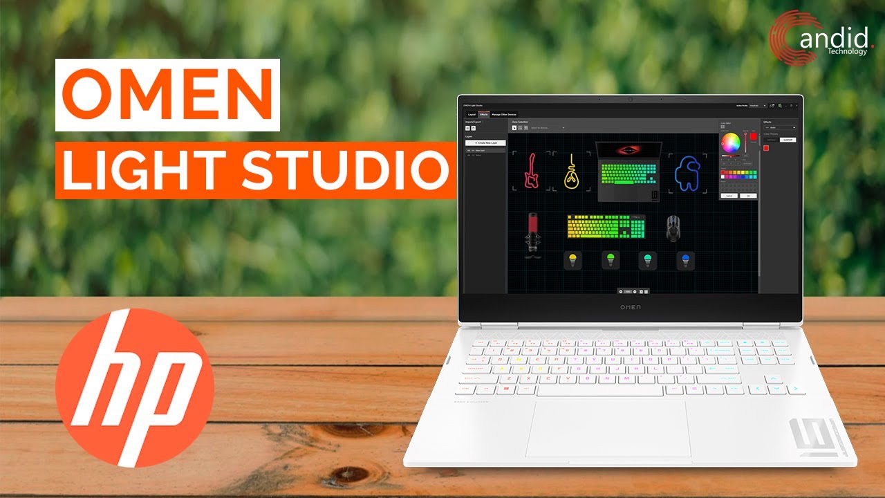 Как пользоваться Omen Light Studio?