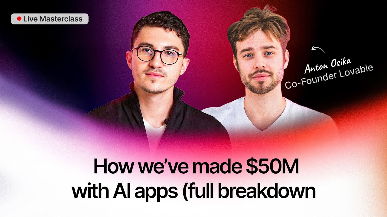 The Exact Playbook We've Used To Make $65M With AI Apps | The AI Revolution (Live Webinar)