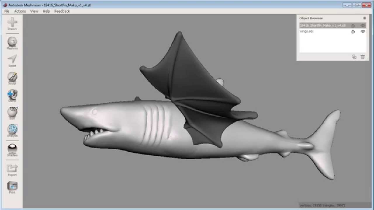 Autodesk Meshmixer 101: Создание твердотельных моделей