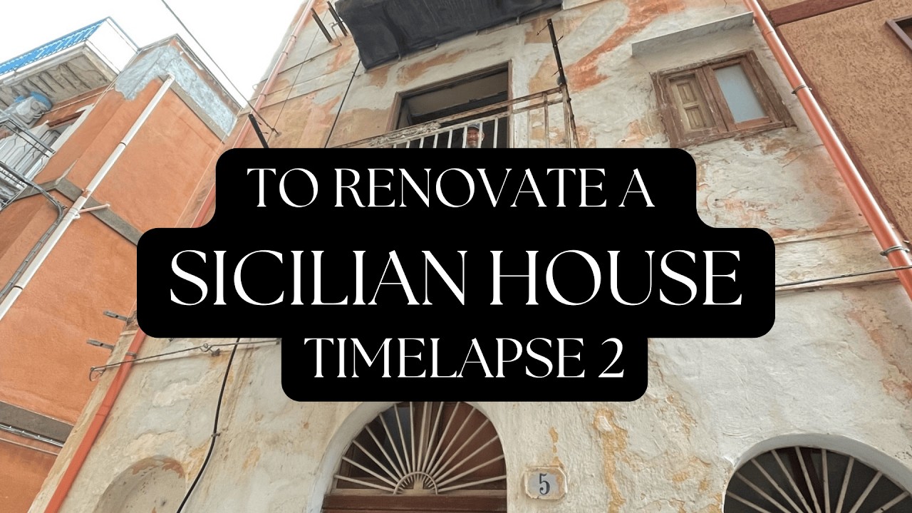 Restoring a Charming Sicilian Town House | Renovation Timelapse 2