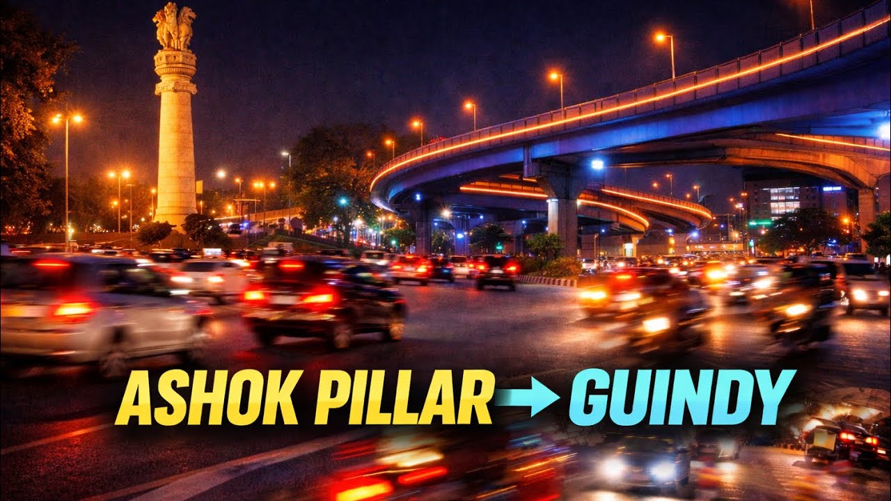 Chennai - Ashokpillar to Guindy - Nightlife 