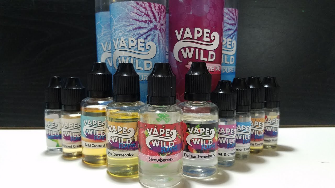 DIY E Liquid How To Layer Your Flavors (VAPE WILD)