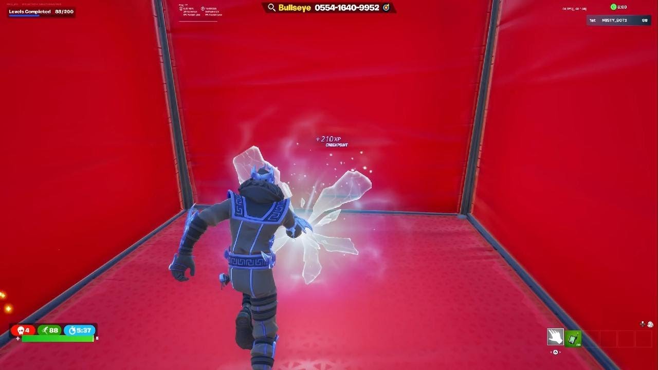 Bullseye sweat deathrun World Record (16:34)