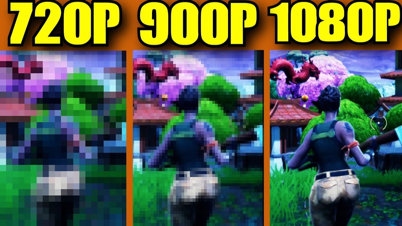 GTX TITAN 6GB FORTNITE EPIC DETAILS 720P 900P 1080P