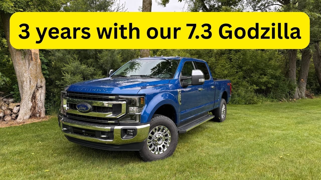 3 года с нашим Ford F350 7.3 Godzilla 2023 года