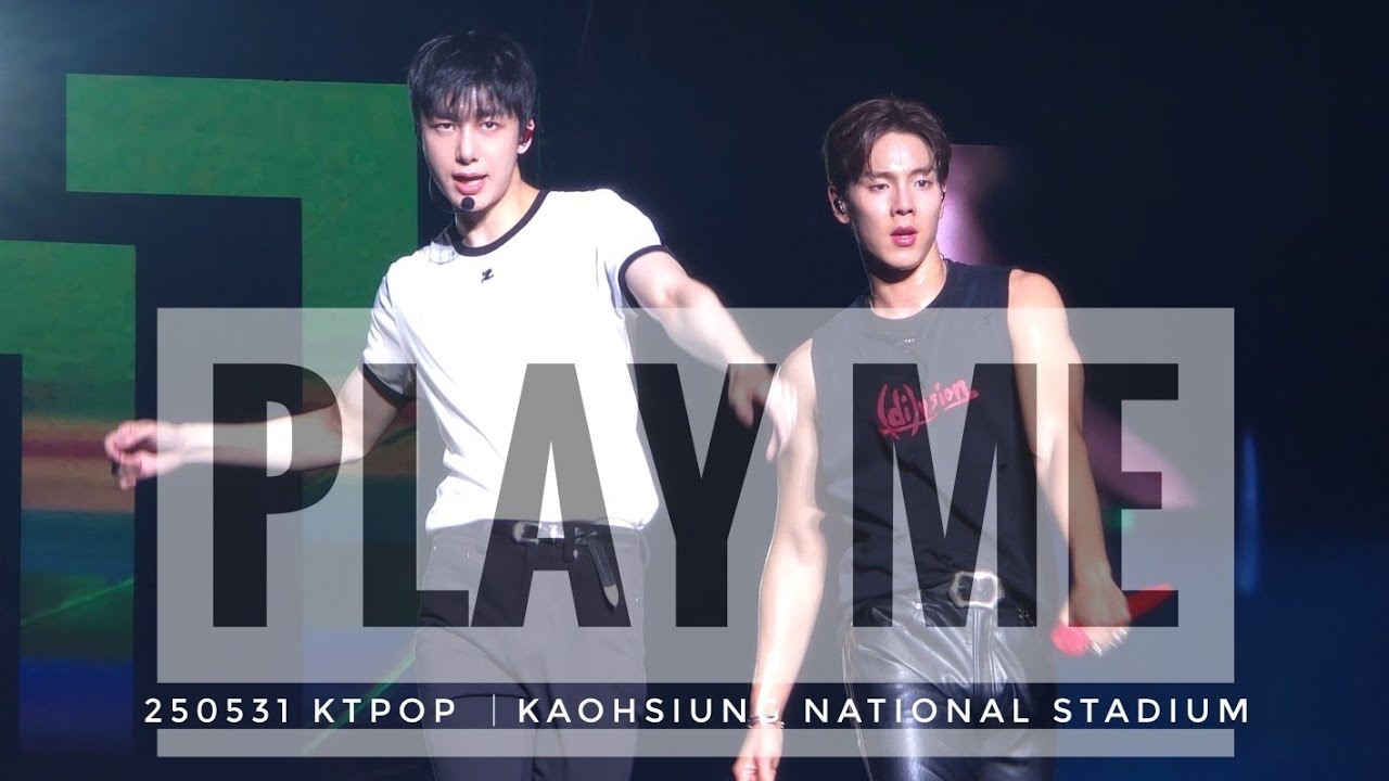 250531 MONSTA X(SHOWNU X HYUNGWON 셔누X형원) - Play Me｜  KTPOP IN TAIWAN KAOHSIUNG