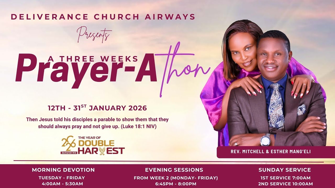 PRAYER-ATHON REVIVAL WEEK 3 - DAY 5-  30TH JAN 2026