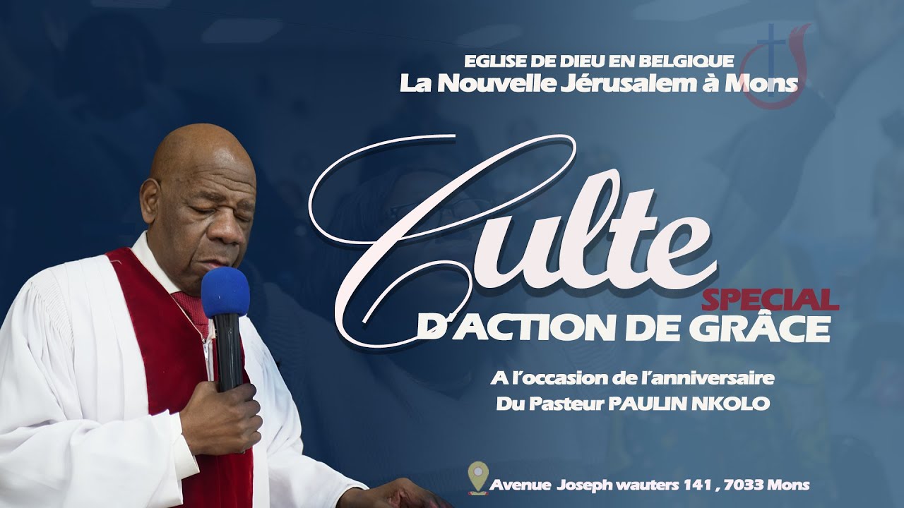 Culte d'action de grâce du samedi 17/01/2026