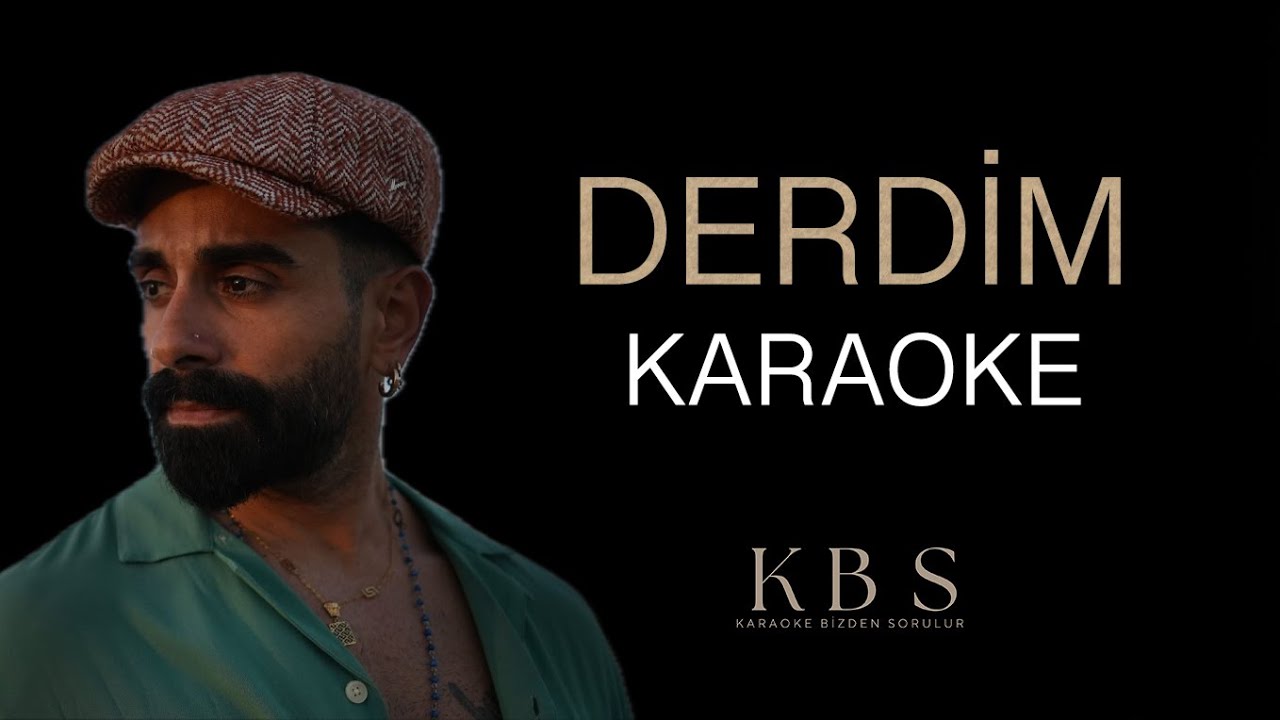 Gökhan Türkmen - Derdim | (Akustik Gitar Karaoke)