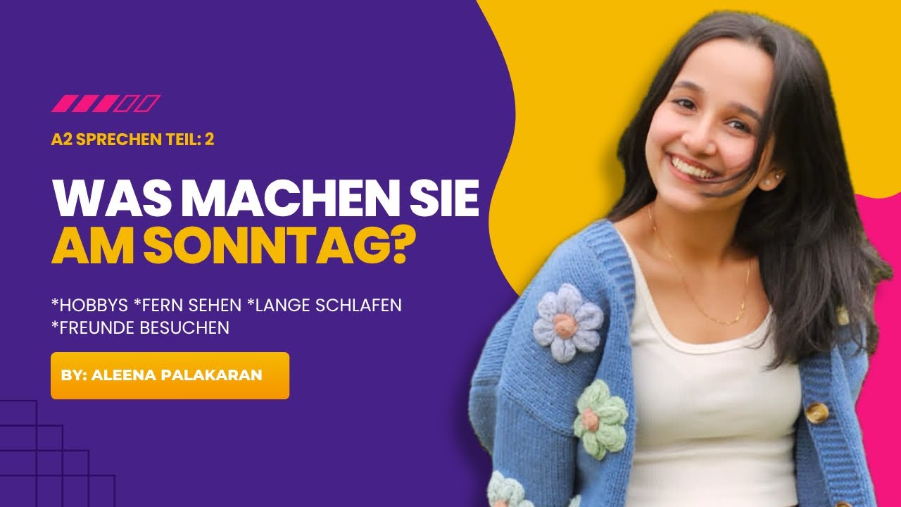 WAS MACHEN SIE AM SONNTAG?