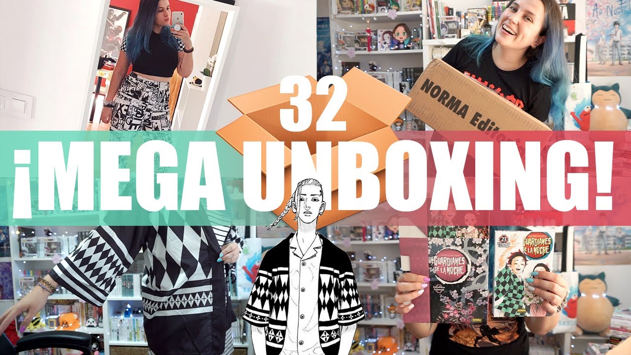 📦¡MEGA UNBOXING 32! | Tokyo Revengers Cosplay, Novedades manga y más 📦